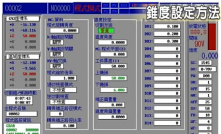 Eğim işleme için dikey nokta ayarı